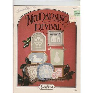 Back Street Net Darning Revival Pattern Book 1 Traditional 1984